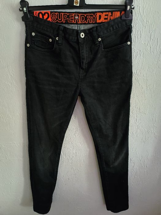 Męskie jeansy Superdry Travis Skinny W30 L32