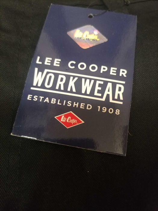 Lee Cooper Workwear Szorty Robocze Cargo Czarne W42