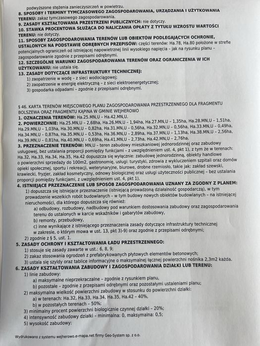 Sprzedam działkę Bolszewo - More