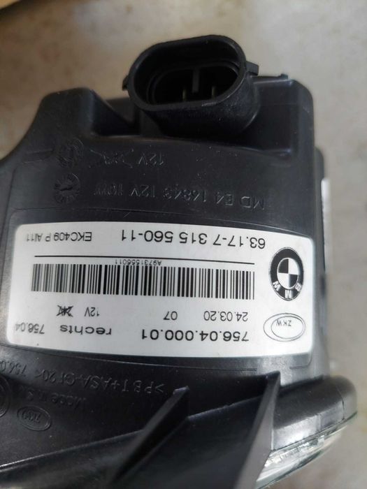 farol nevoeiro drt NOVO ORIGINAL BMW F30/F35