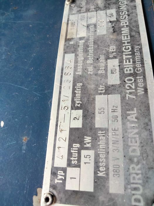 sprezarka, kompresor ,Niemiecki