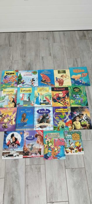 livros infantis varias coleções disney
