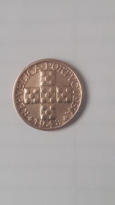 O barateiro Moeda BELA X centavos 1948 RARA