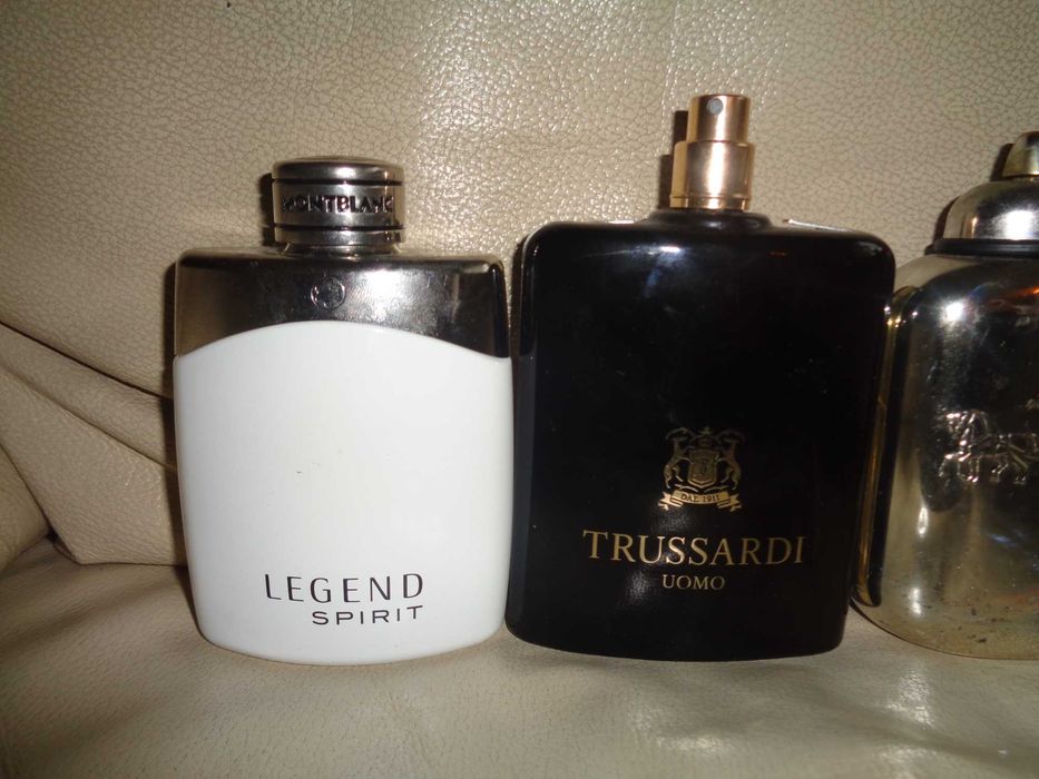 4x puste flakony butelki po oryginalnych perfumach PREMIUM