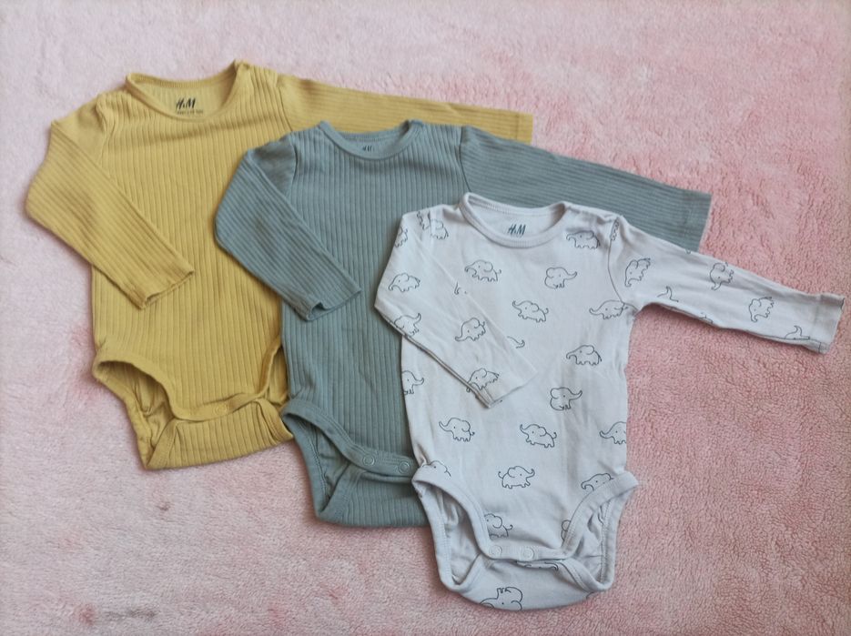 Боді бодіки 68 розмір H&M 4 - 6 місяців