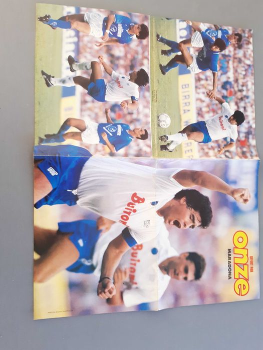 Posters Futebol Maradona, Chalana, Platini, etc.