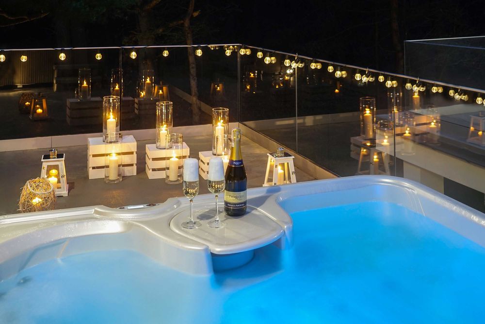 Domki nad morzem pod lasem prywatne JACUZZI SAUNA