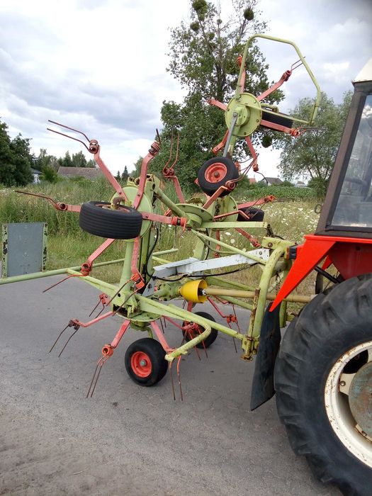 Przecząsarka przegrabiarka CLAAS W 640 SL .pająk, okazjia