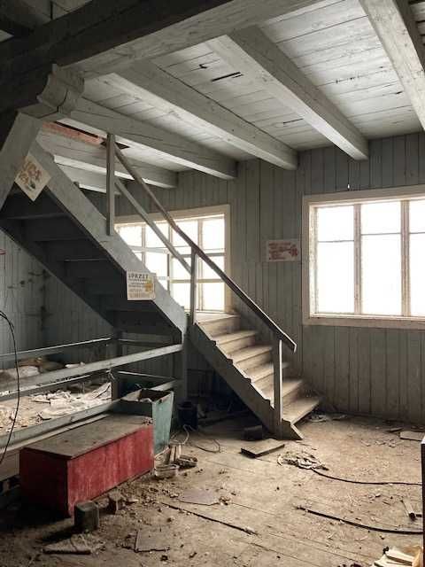 Młyn drewniany - budynek