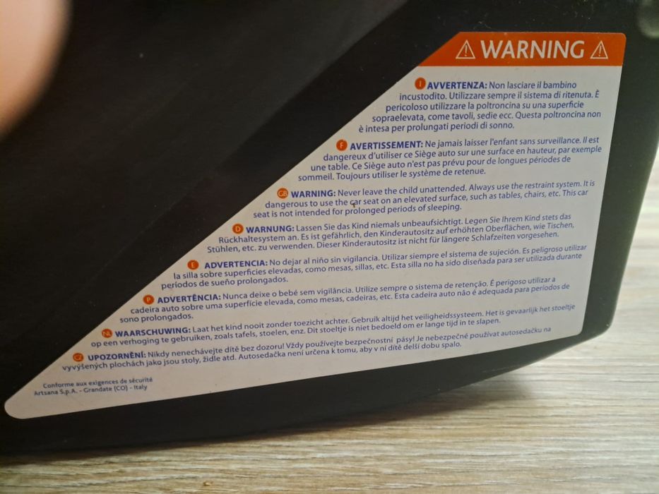 Дитяче автокрісло