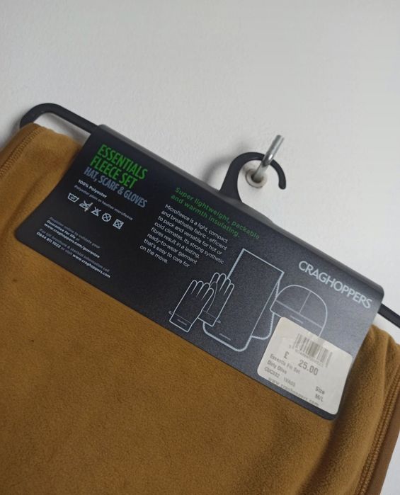 Craghoppers komplet szalik i czapka 2 elementy,