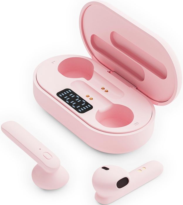 Słuchawki douszne XMUSIC TWS750P Wodoodporne Różowy, 100% sprawne