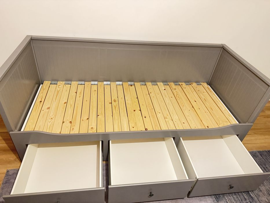 Łóżko IKEA Hemnes rozsuwane 2 osobowe - REZERWACJA