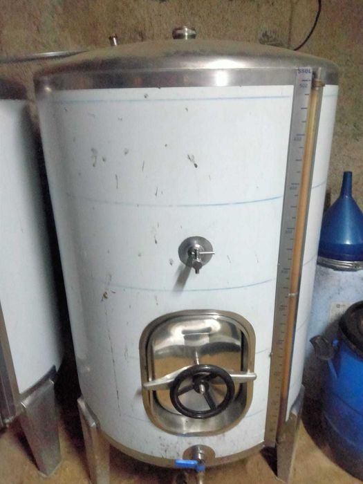 Duas pipas de Inox