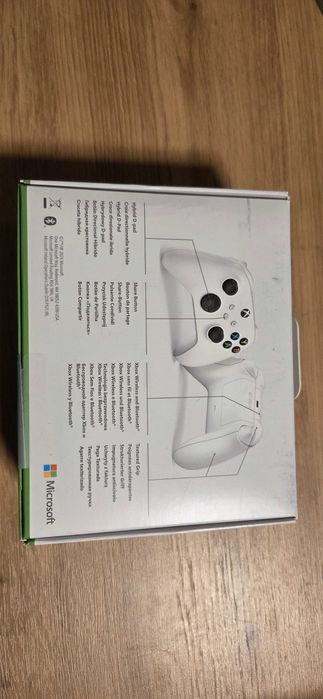 Pad kontroler bezprzewodowy Microsoft XBOX wireless robot white NOWY