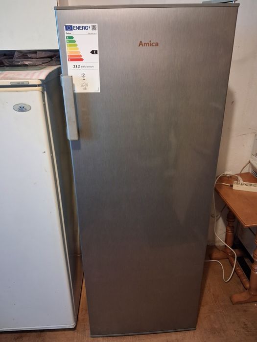 Zamrażarka Amica wys 144 szer 54 srebrny