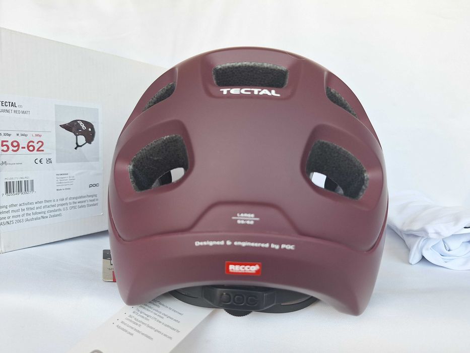 Kask rowerowy Poc Tectal Garnet Red Matt L 59-62cm