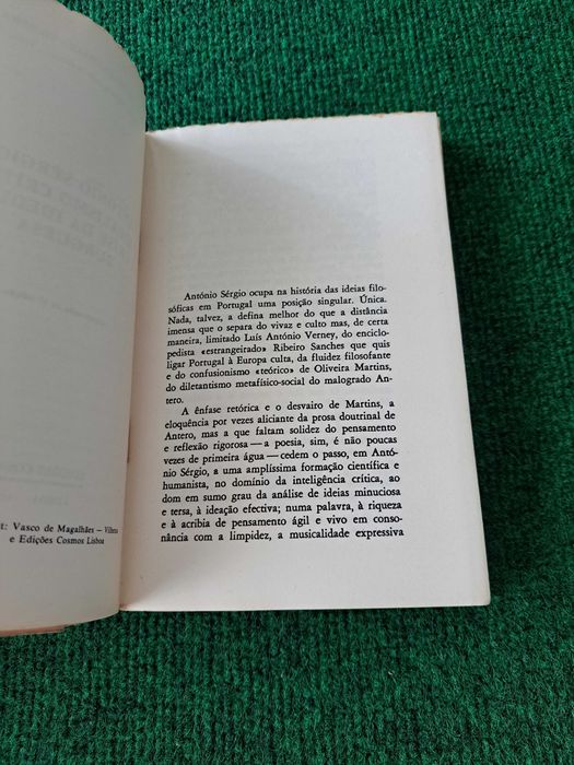 António Sérgio - O Idealismo Crítico e a Crise da Ideologia Burguesa