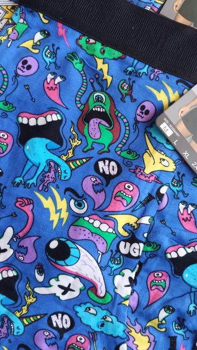 3×męskie bokserki M