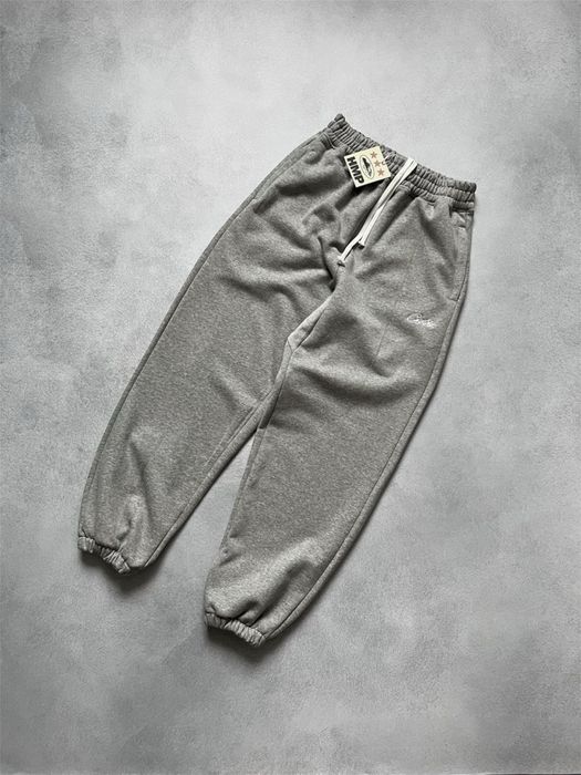 Спортивні штани утеплені сірого кольору Corteiz HMP V2 Sweatpant Кортез