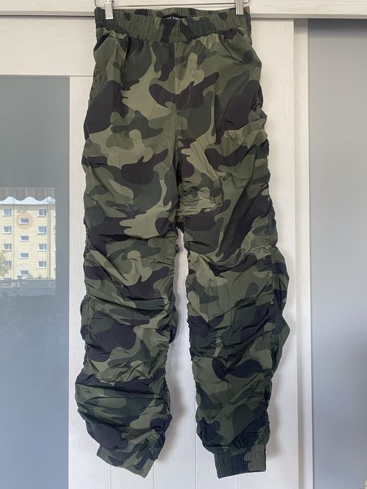 NOWE spodnie moro ze sciągaczami po bokach