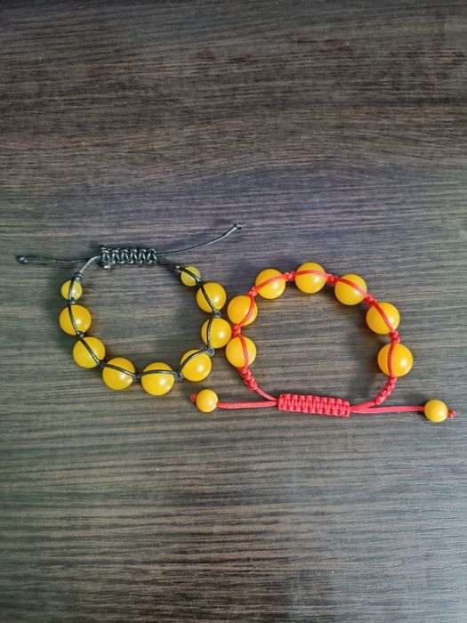 Браслет,бурштин прес