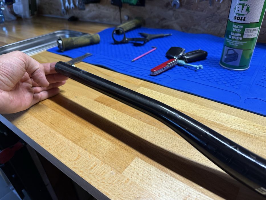 Kierownica PRO tharsis carbon 35 mm 800mm enduro