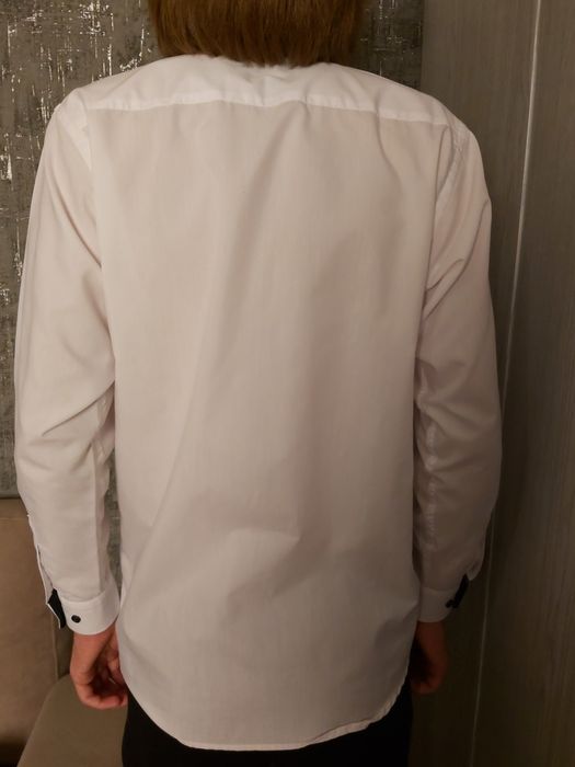 Рубашка мужская ,  белая рост до 170
