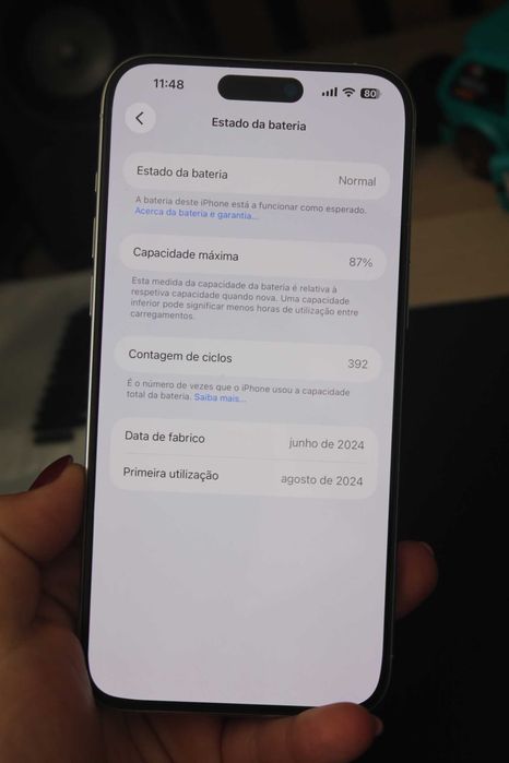 Iphone 15 pro max como novo