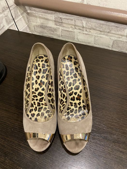 Туфлі замшеві, розмір 37