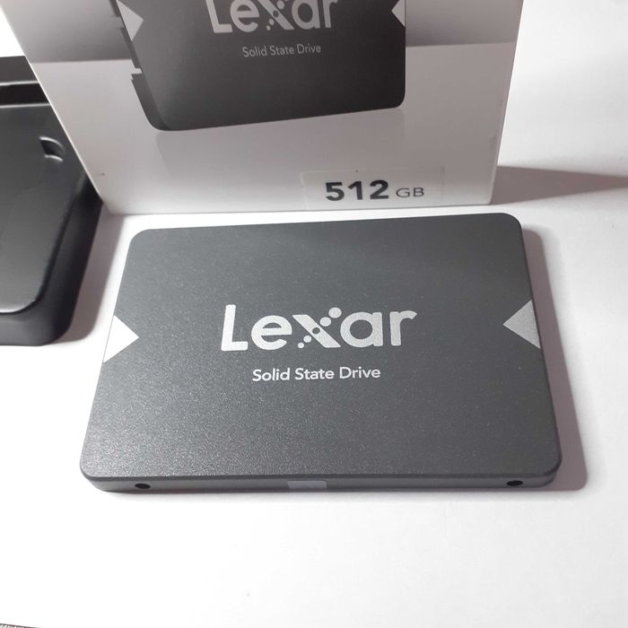 Dysk SSD Lexar NS100 512 GB 2,5" SATA III, 0 godzin pracy.56.6.26.1