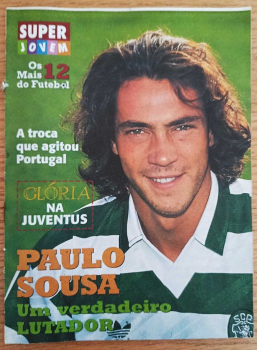 Revista Super Jovem - Paulo Sousa