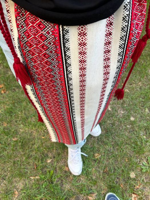 Український одяг запаска фартух спідниця плахта нова