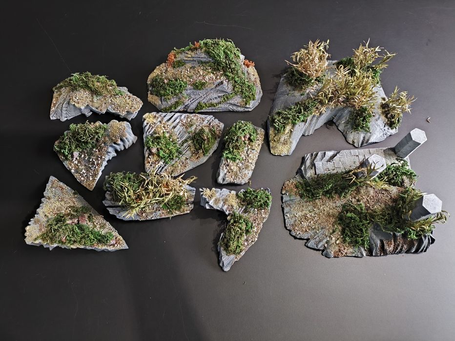 Zestaw makiet do gier bitewnych