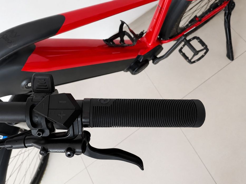 Rower elektryczny turystyczny z manetką gazu Ecobike RX 500 Black Red SUV - 432 km - rok: 2025; bateria 20Ah; rama '17 [160-177cm]; rozmiar: S