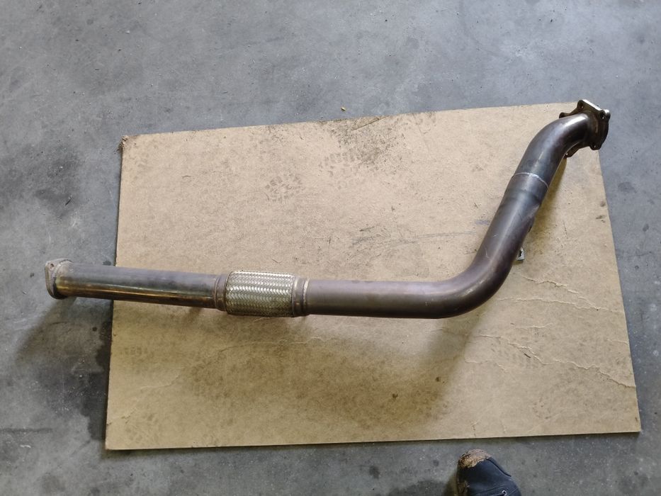 Linha escape 76mm subaru com panela varex de válvula