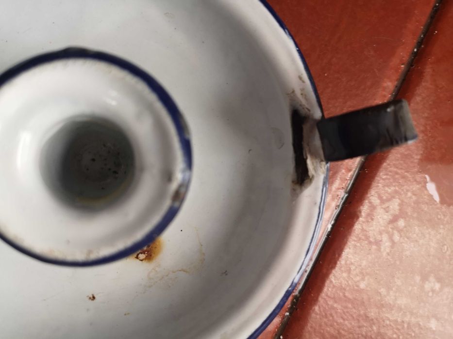 palmatória em esmalte