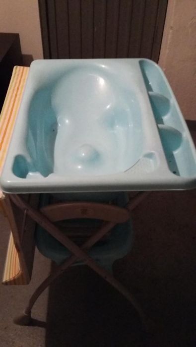 cadeira da papa, banheira, parque