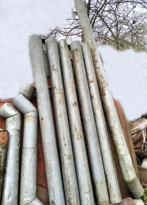 Цинкові труби. Комплект - 1200 грн