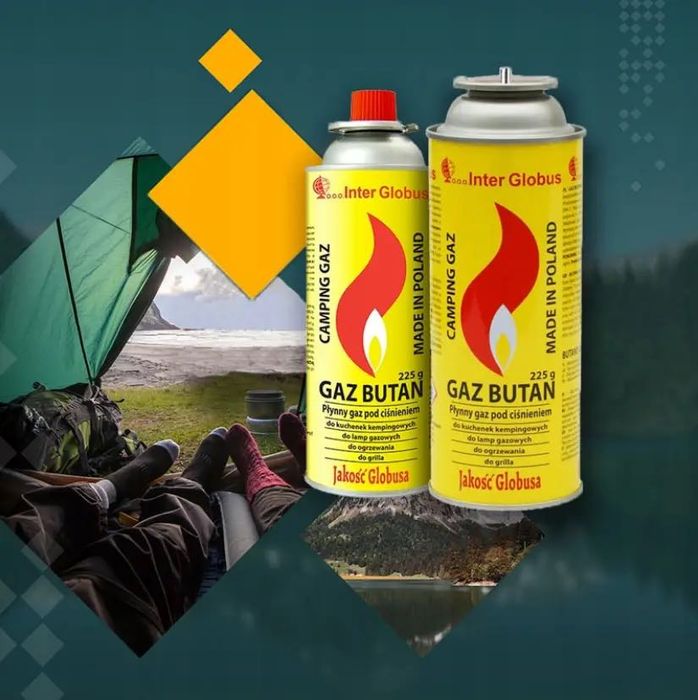 Газовый баллон 227 г | Без света | Для плиты и горелки