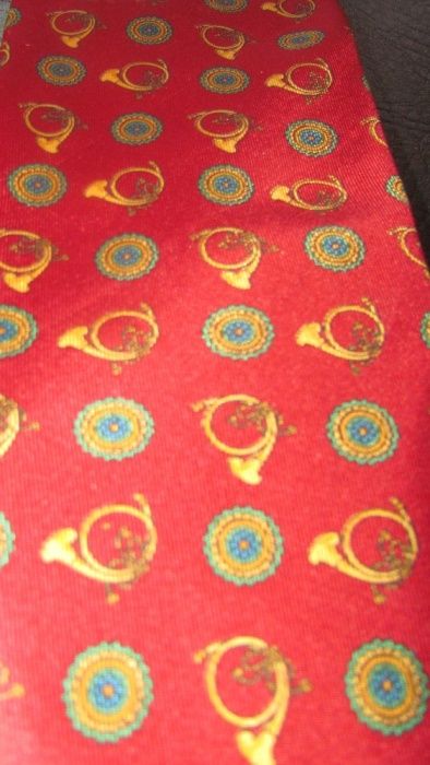 Elegancki Krawat jakich mało marki Brummell Francja 100% Jedwab nr 14