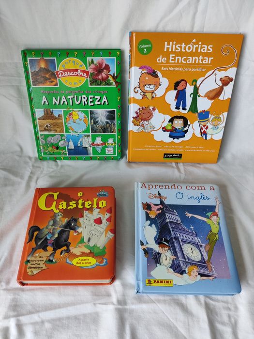 Livros infantis variados