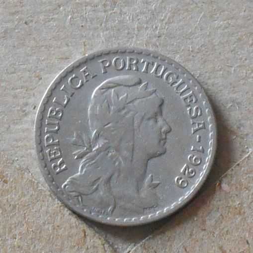 Portugal 1 escudo  1929 - olx X11066