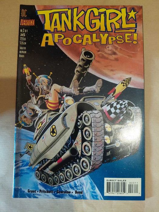 Tankgirl: Apocalypse #1 a #4
