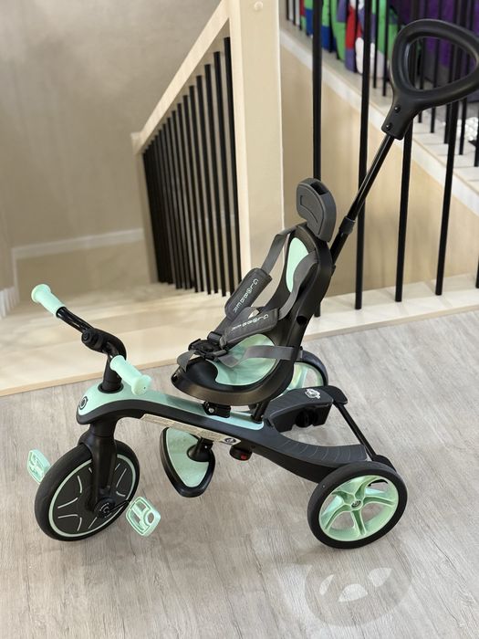 Детский велосипед. 4 в 1 Globber Explorer Trike Mint.