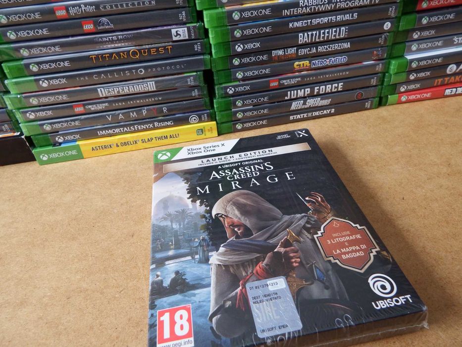 GRY XBOX ONE / Xbox Series X Assassins Creed MIRAGE PL edycja Lauch !