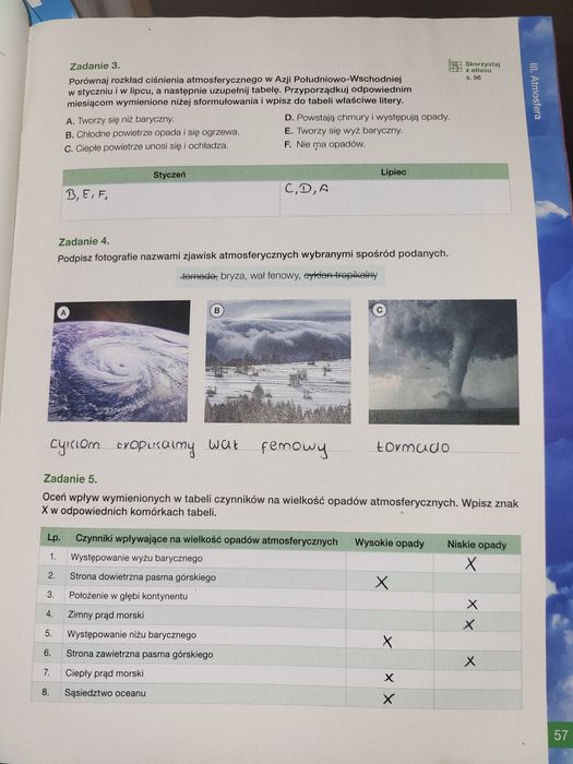 Oblicza geografii 1 karty pracy