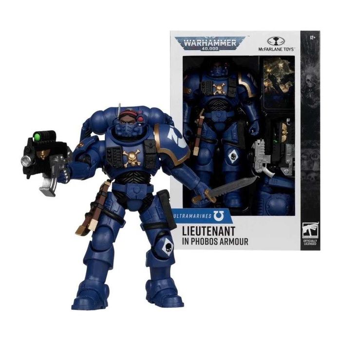 Warhammer 40000 - Lieutenant in Phobos Armor Figure - 7 Inches (JoyToy)
