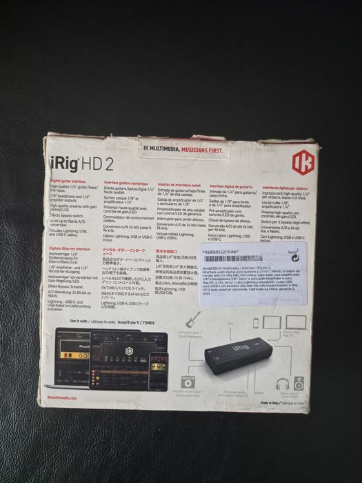 Irig hd2 para iphone