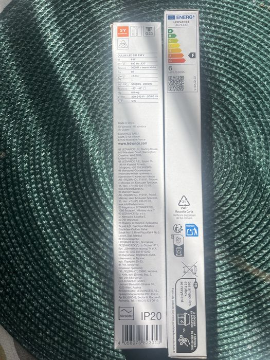 Żarowki Ledvance G23 DULUX LED S11 EM V 6W |3000K 630 lm